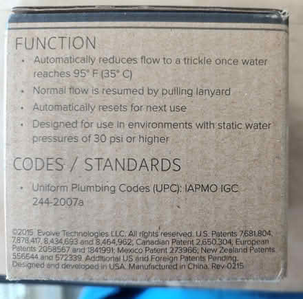 Photo of free Evolve water-saver for showers (Saugus) #3