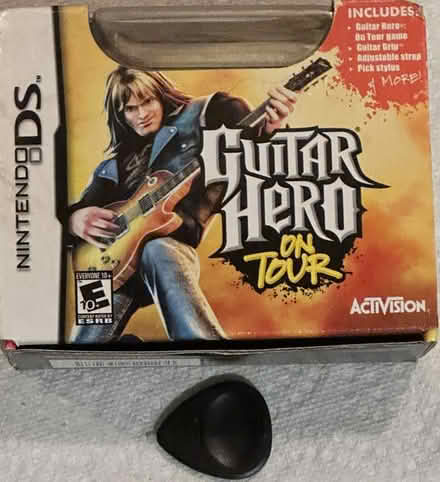 Photo of free Guitar Hero Game Nintendo DS & Pick (Port Murray, NJ) #1