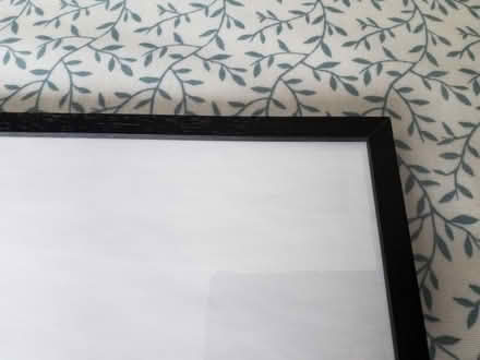 Photo of free A4 black frame- stained wood (Catford) #3