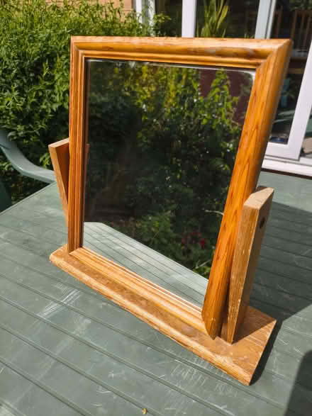 Photo of free Small tilting mirror, for upcycling (Stonehouse GL10) #1