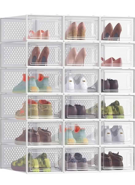 Photo of free Clear shoe storage boxes (WF3) #3