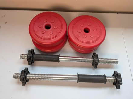 Photo of free Dumbells (4x2kg) (Pilgrims Hatch, CM15) #1