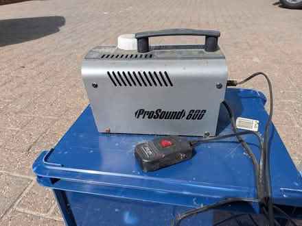 Photo of free Smoke Machine (Disco/parties) (Pilgrims Hatch, CM15) #1