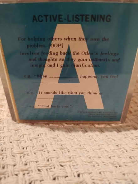 Photo of free Problem Solving Methods Cube (Near Fairview & 55th St, DG) #2