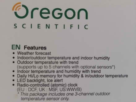 Photo of free Digital weather station (Chesterton CB4) #3