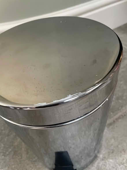 Photo of free Brabantia chrome pedestal bin (Lower Weston) #2