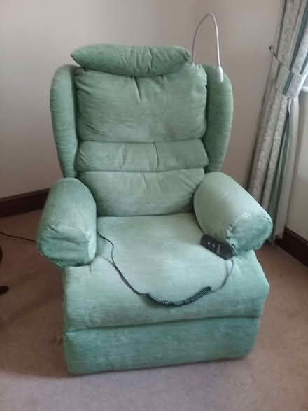 Photo of free Green Recliner Factory riser recliner armchair (Four Crosses SY22) #1