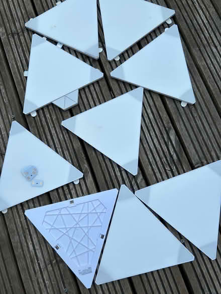 Photo of free 9 nanoleaf light panels (Caldecott OX14) #3