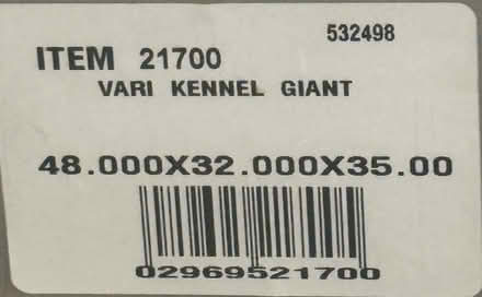 Photo of free Petmate Giant Vari Kennel (Port Murray, NJ) #3