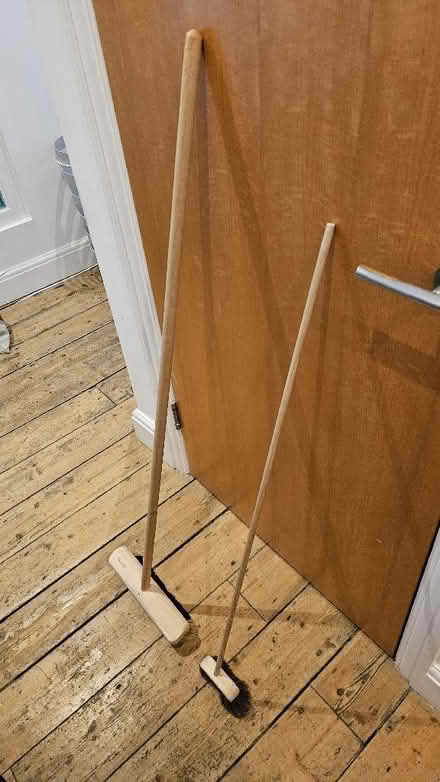 Photo of free 2 x Brooms (Labour & Wait) (Hoxton N1) #1