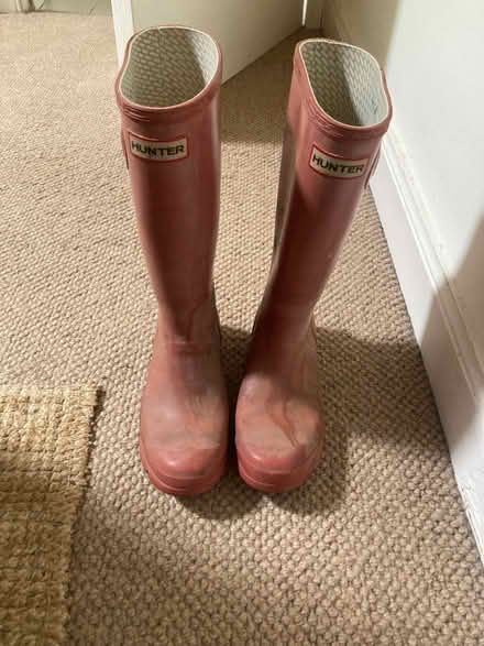 Photo of free Red Wellies size 4 (Corstorphine EH12) #1