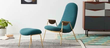 Photo of free Chair and foot-stool (N4) #1