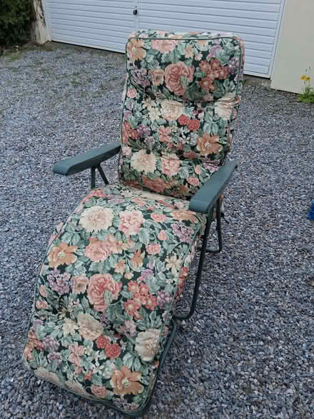 Photo of free Garden lounger (Waddon TQ13) #1
