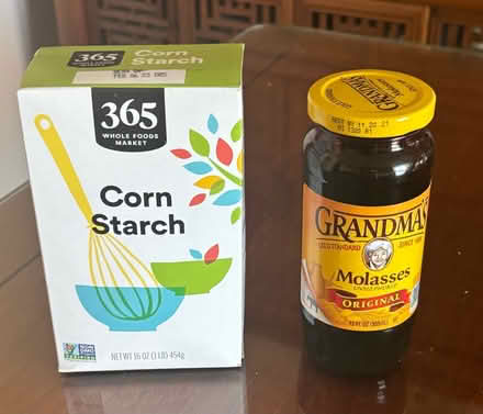 Photo of free Unopened Molasses and Corn Starch (Willow Glen) #1