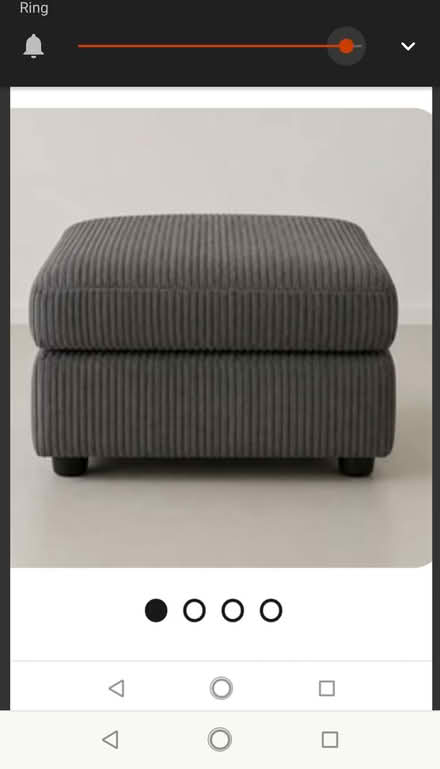 Photo of Footstool with storage (Poulton CH44) #1