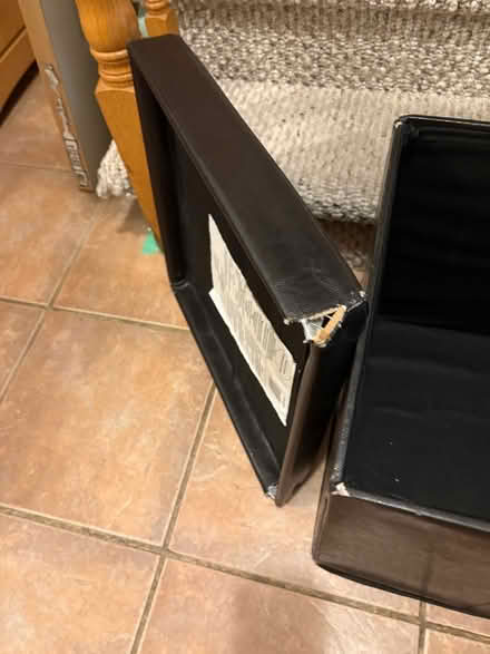 Photo of free Ottoman removable lid with storage (L5L 5P5) #2