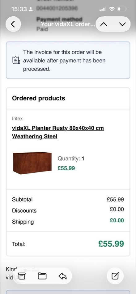 Photo of free Plant trough metal (E12 Manor park) #2