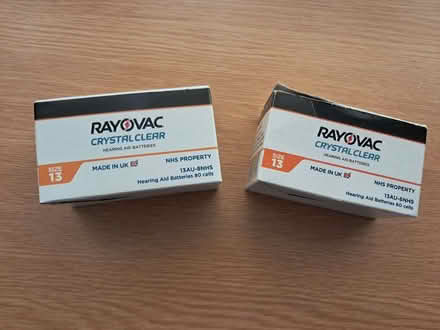 Photo of free Hearing aid batteries (Keymer BN6) #1