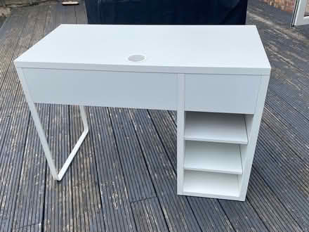Photo of free White ikea desk (M33) #3
