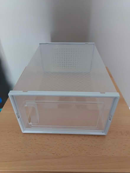 Photo of free Clear shoe storage boxes (WF3) #1