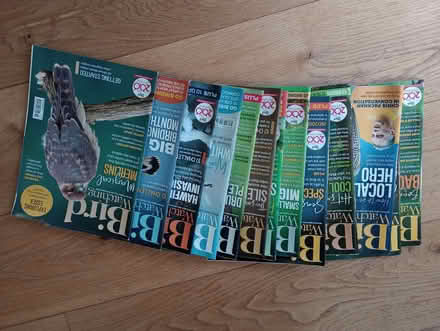 Photo of free 12 copies of Bird Watching monthly magazine unread. (Cam GL11) #1