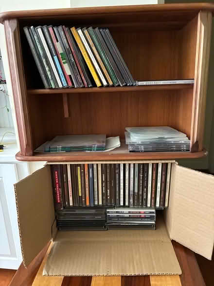 Photo of free music CDs and cabinet (Kearneysville) #1