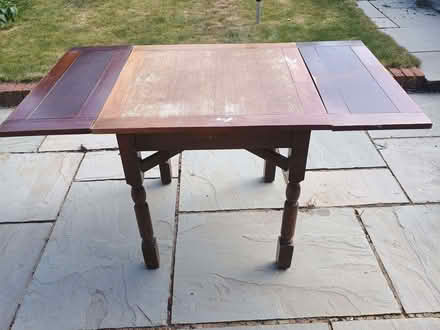 Photo of free Drop Leaf Wooden Table (Hutton CM13) #2