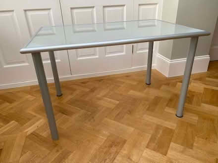 Photo of free IKEA glass top table (Thames Ditton KT7) #1