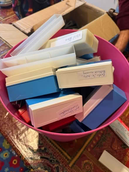 Photo of free Plastic boxes for 35mm slides (Slateford EH11) #2