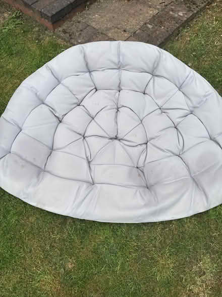 Photo of free Egg chair and cushion (Alvechurch B48) #3