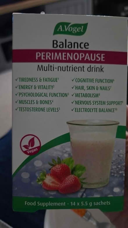 Photo of free PERIMENOPAUSE drink (CliftonM,YO30) #1