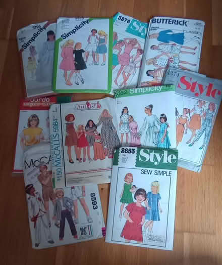 Photo of free Vintage kids clothes patterns (TN34 - top of Elphinstone Road) #1