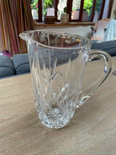Photo of free Heavy crystal jug (Birdham) #1