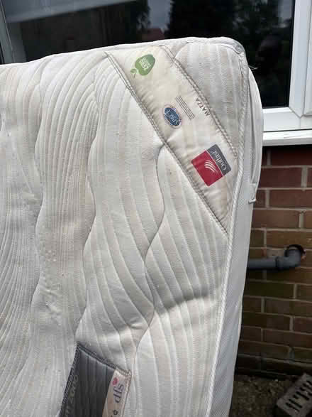 Photo of free Double divan bed with mattress (Kimberworth S61 area.) #3