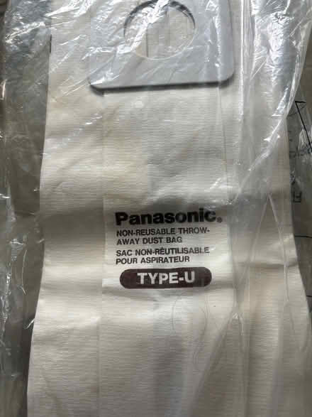 Photo of free Panasonic type U vacuum Bags (Drexel Hill) #1