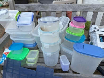 Photo of free Plastic storage boxes (Ashford TW15) #1