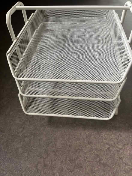 Photo of free 3 drawer metal desk tidy (Stodday LA2) #1