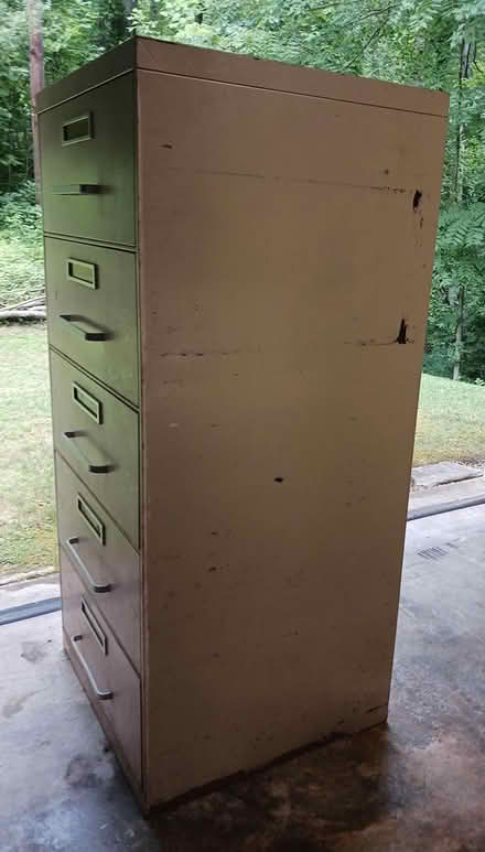 Photo of free Large metal fiing cabinet (Hendersonville) #3