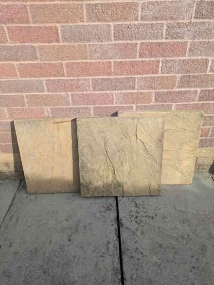 Photo of free Patio Slabs x3 (Worcester) #1