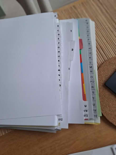 Photo of free A4 Folder Dividers (Clonskeagh) #2