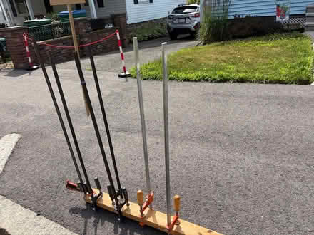 Photo of free Wood clamps & electric misc (Elm street opposite Aquavia rd) #2
