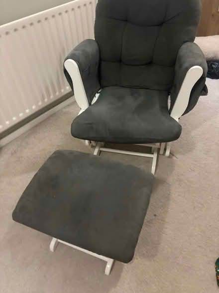 Photo of free Nursing chair and stool (Bolton BL1) #1