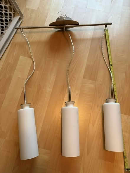 Photo of free Hanging ceiling light fixture (L5L 5P5) #1
