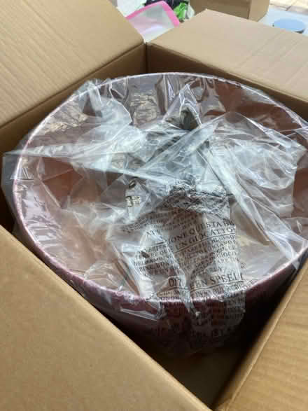 Photo of free Red Pendant Light Shade (Witney OX28) #4