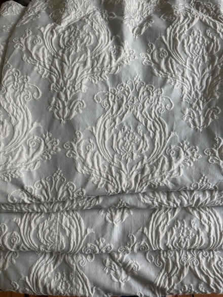 Photo of free Damask blackout curtains (Lower Clapton E5) #1
