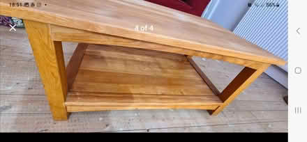 Photo of free Wooden Coffee Table (Bridge of Allan FK9) #1