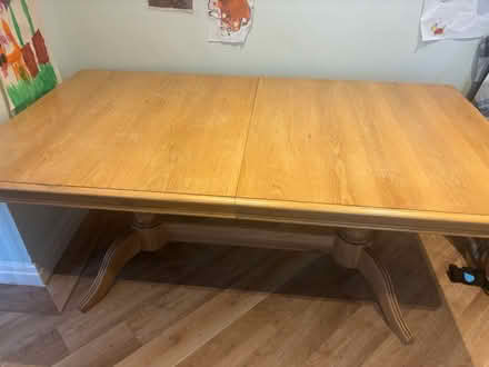 Photo of free Solid wooden table (Bolton BL1) #1