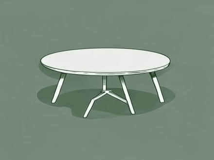 Photo of round dinning table (Dover CT15) #1