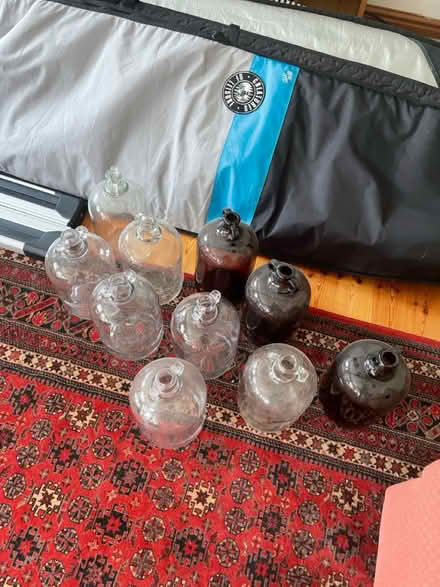 Photo of free 10 demijohns (WR13, Berrow) #1