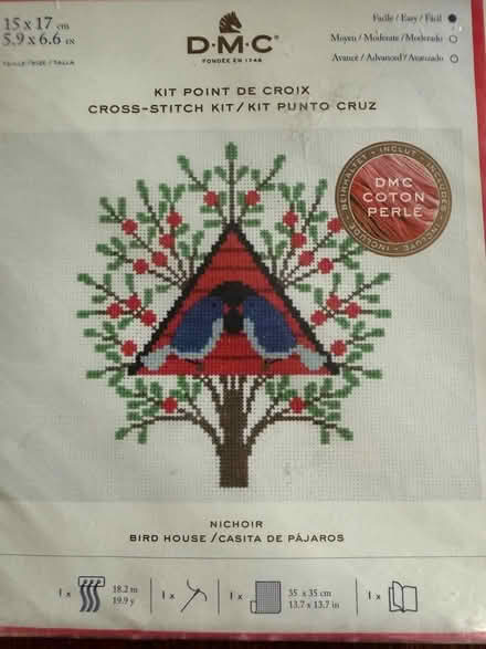Photo of free Complete ‘Birdhouse’ Cross Stitch Kit (Eastbourne BN21) #1